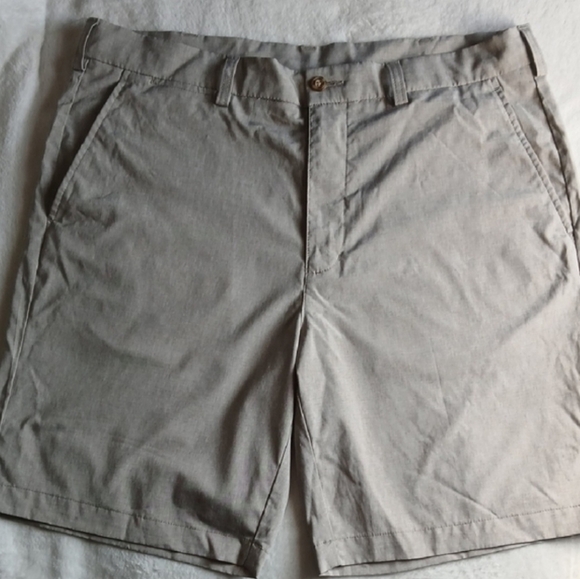 PGA Tour Light Beige Flat Front Shorts Size 36 - Picture 5 of 5